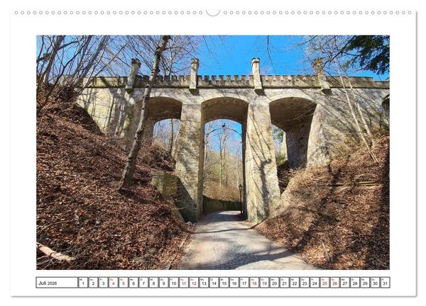 Produktbild: Gera - Untermhaus (Wandkalender 2026 DIN A2 quer), CALVENDO Monatskalender