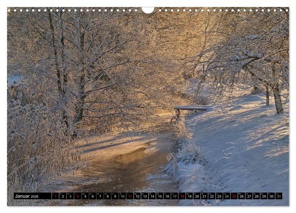 Produktbild: Brandenburg'sche Impressionen (Wandkalender 2026 DIN A3 quer), CALVENDO Monatskalender