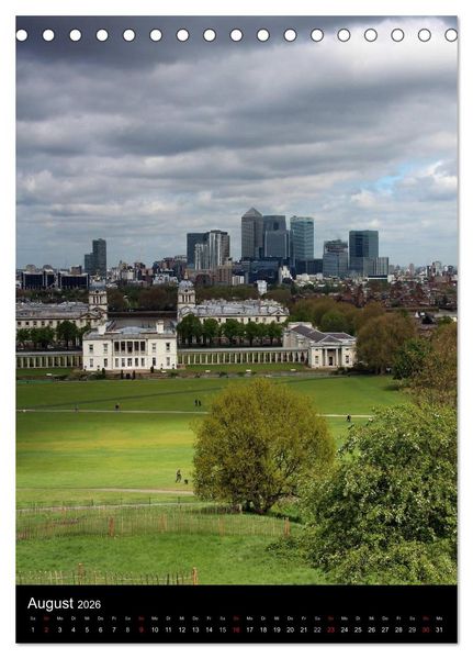 Produktbild: London - Impressionen (Tischkalender 2026 DIN A5 hoch), CALVENDO Monatskalender