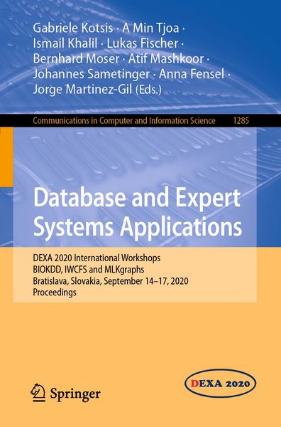 Produktbild: Database and Expert Systems Applications