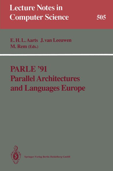 Produktbild: Parle &rsquo;91 Parallel Architectures and Languages Europe