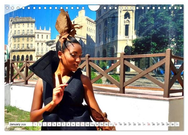 Produktbild: Cuban Cigars - Blue haze in Havana (Wall Calendar 2026 DIN A4 landscape), CALVENDO 12 Month Wall Calendar