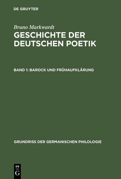 Produktbild: Barock und Fr&uuml;haufkl&auml;rung