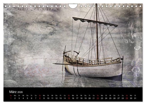 Produktbild: Mystic Ships (Wandkalender 2026 DIN A4 quer), CALVENDO Monatskalender