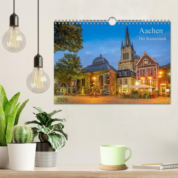 Produktbild: Aachen Die Kaiserstadt (Wandkalender 2026 DIN A4 quer), CALVENDO Monatskalender