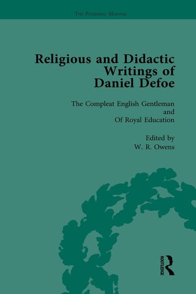 Produktbild: Religious and Didactic Writings of Daniel Defoe, Part II vol 10