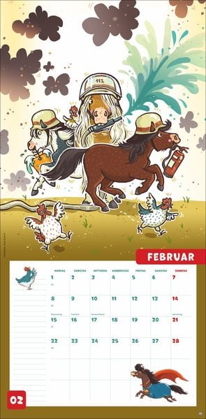 Produktbild: Haferhorde Broschurkalender 2027