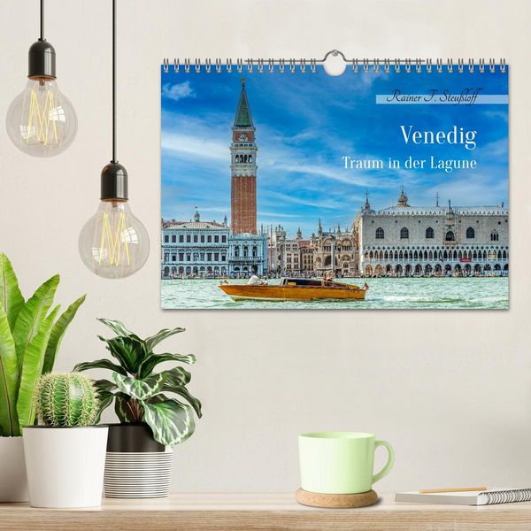 Produktbild: Venedig - Traum in der Lagune (Wandkalender 2026 DIN A4 quer), CALVENDO Monatskalender