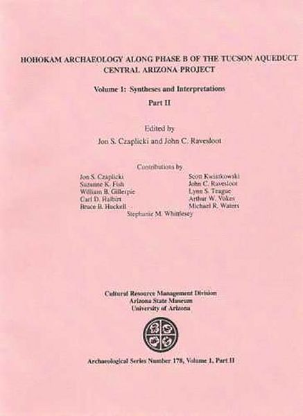 Produktbild: Hohokam Archaeology Along Phase B of the Tucson Aqueduct-Central Arizona Project