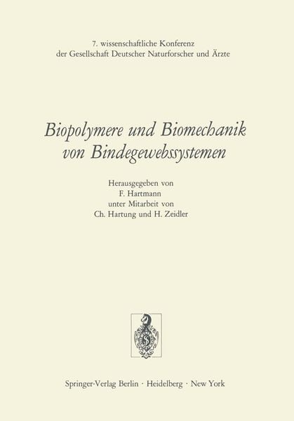 Produktbild: Biopolymere und Biomechanik von Bindegewebssystemen