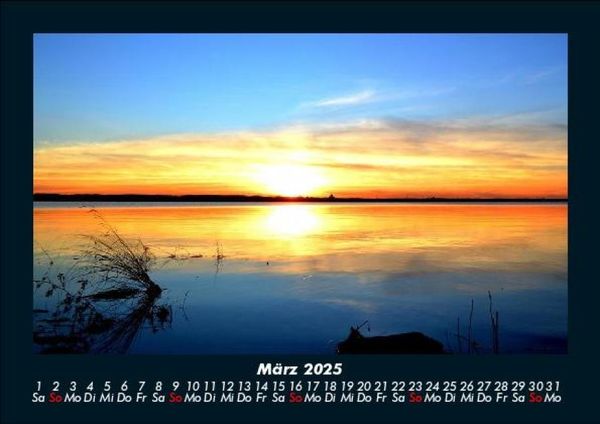 Produktbild: Seeblick 2025 Fotokalender DIN A5