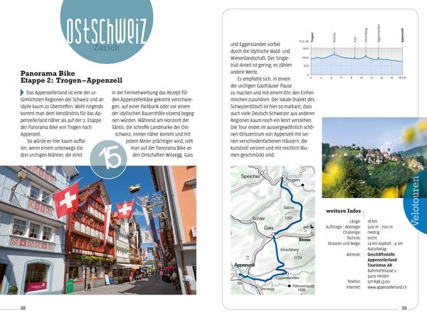 Produktbild: K&uuml;mmerly+Frey Erlebnis Schweiz Velotouren - F&uuml;hrer