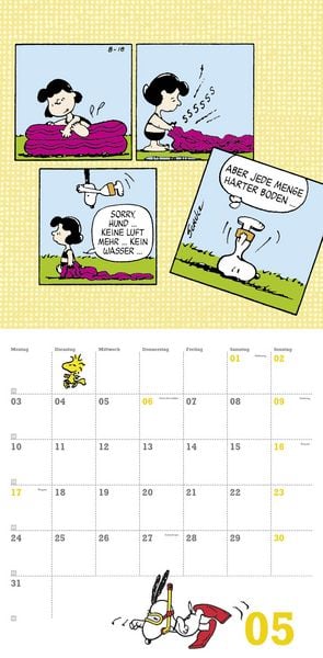 Produktbild: Peanuts Broschurkalender