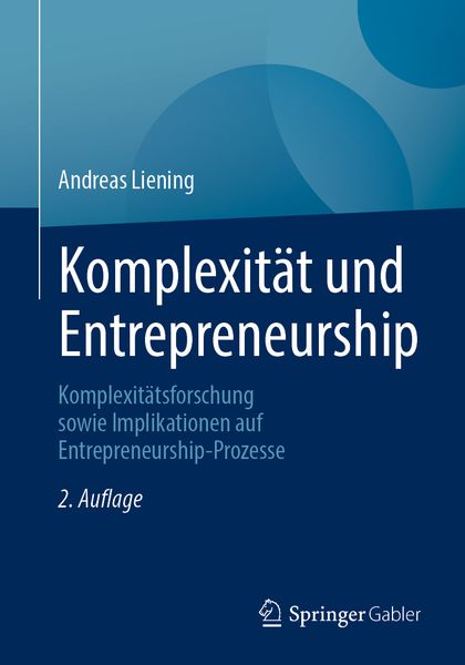 Produktbild: Komplexit&auml;t und Entrepreneurship