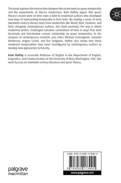 Produktbild: Literary Modernism, Queer Temporality