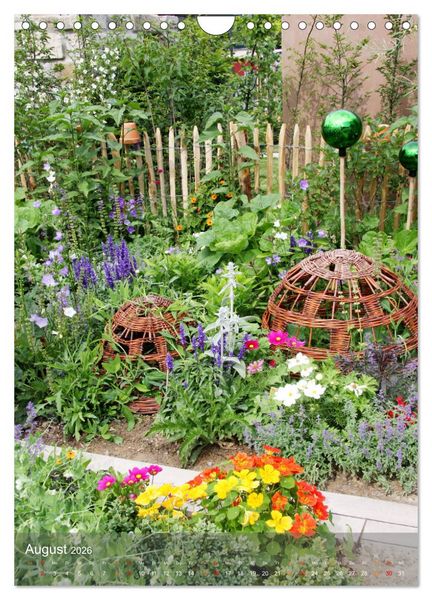 Produktbild: Ferien im Garten (Wandkalender 2026 DIN A4 hoch), CALVENDO Monatskalender