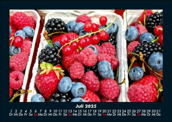 Produktbild: Fr&uuml;chte 2025 Fotokalender DIN A5