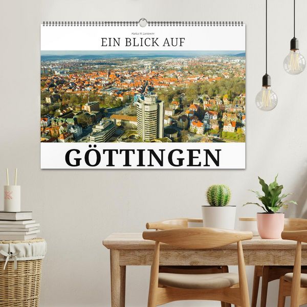 Produktbild: Ein Blick auf G&ouml;ttingen (Wandkalender 2026 DIN A2 quer), CALVENDO Monatskalender