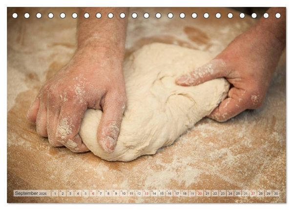 Produktbild: Emotionale Momente: Das Brot des B&auml;ckers. (Tischkalender 2026 DIN A5 quer), CALVENDO Monatskalender