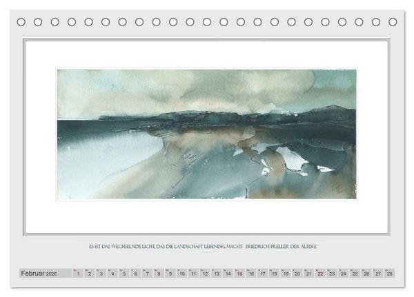 Produktbild: Zauber einer Insel (Tischkalender 2026 DIN A5 quer), CALVENDO Monatskalender
