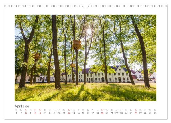 Produktbild: Br&uuml;ssel und Flandern Impressionen (Wandkalender 2026 DIN A3 quer), CALVENDO Monatskalender