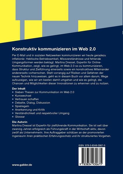 Produktbild: Konstruktiv kommunizieren im Web 2.0