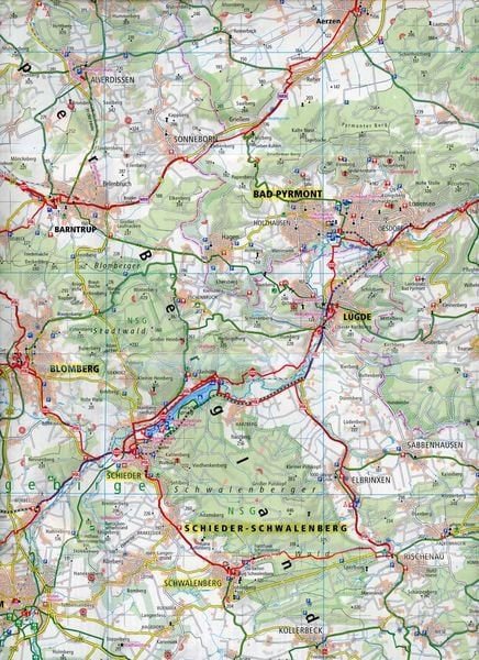 Produktbild: Lipperland, Detmold - Bad Pyrmont - Bad Oeynhausen