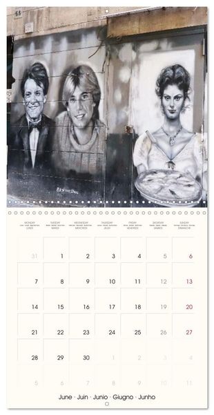 Produktbild: Street art - Walls of Imagination (Wall Calendar 2027 12 &times; 12 Inch) CALVENDO 12 Month Wall Calendar