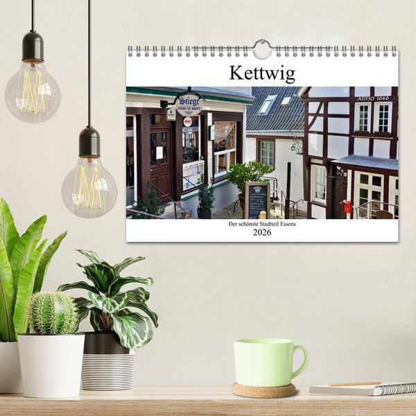 Produktbild: Kettwig der sch&ouml;nste Stadtteil Essens (Wandkalender 2026 DIN A4 quer), CALVENDO Monatskalender