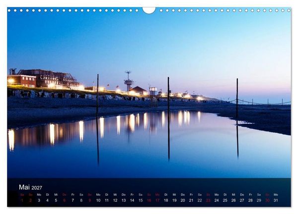 Produktbild: Wangerooge &ndash; Eine Perle in der Nordsee. (Wandkalender 2027 DIN A3 quer), CALVENDO Monatskalender