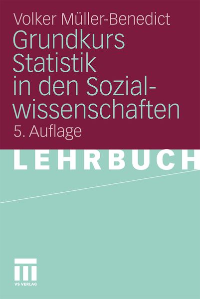Produktbild: Grundkurs Statistik in den Sozialwissenschaften