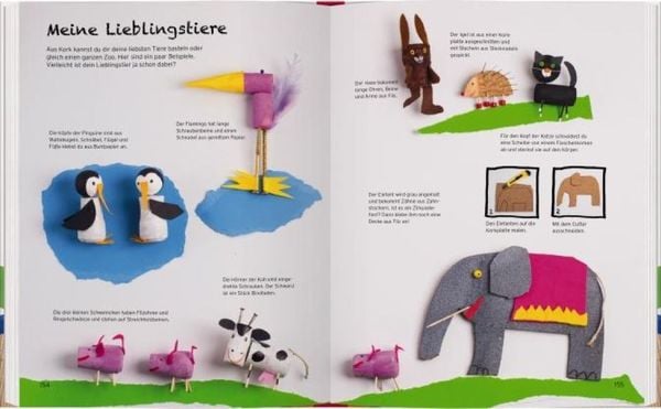 Produktbild: Das gro&szlig;e Buch vom Basteln und Spielen