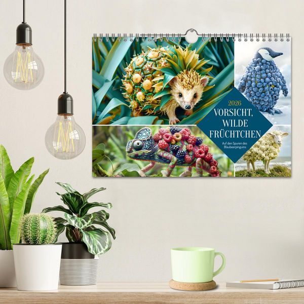 Produktbild: Vorsicht, Wilde Fr&uuml;chtchen (Wandkalender 2026 DIN A4 quer), CALVENDO Monatskalender
