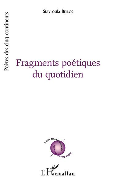 Produktbild: Fragments poetiques du quotidien