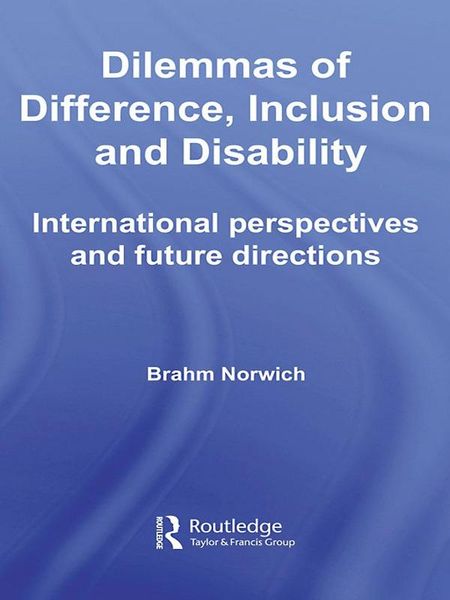 Produktbild: Dilemmas of Difference, Inclusion and Disability