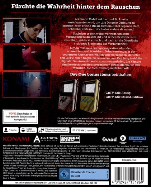 Produktbild: Silent Hill: Townfall (Day One Edition)