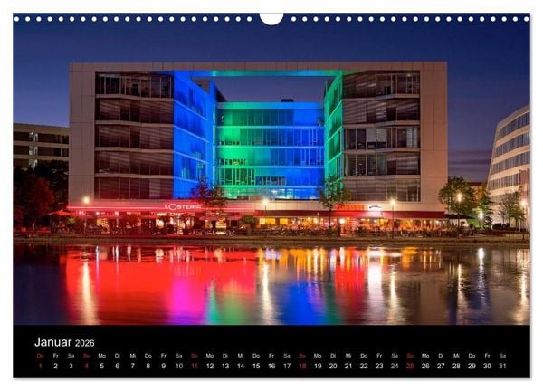 Produktbild: Duisburgs N&auml;chte (Wandkalender 2026 DIN A3 quer), CALVENDO Monatskalender