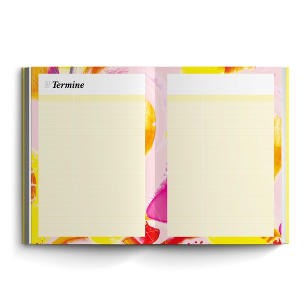 Produktbild: Terminplaner 2024/2025: Der ideale Terminkalender ohne Datum mit stabilem Hardcover. Organizer, Buchplaner aus der Art.Collection von Stay Inspired