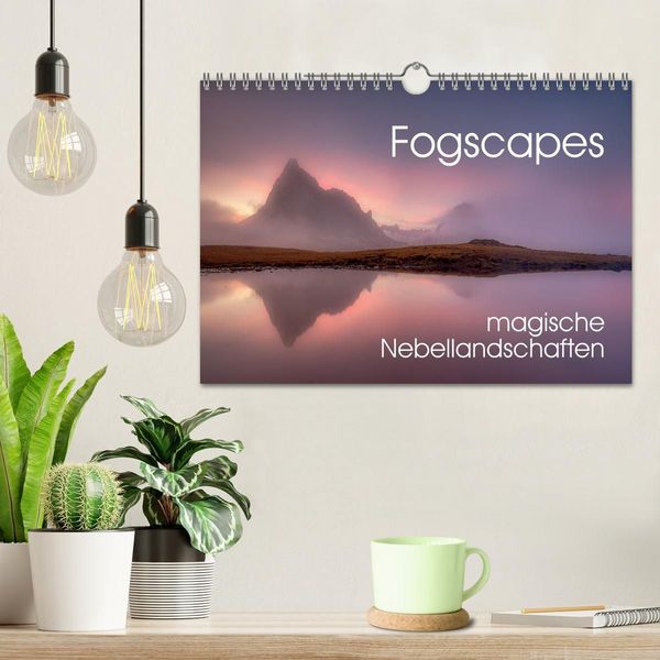 Produktbild: Fogscapes - magische Nebellandschaften (Wandkalender 2027 DIN A4 quer), CALVENDO Monatskalender