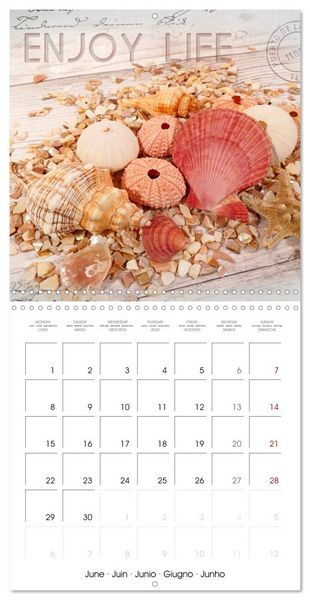 Produktbild: Life is better at the sea (Wall Calendar 2026 12 &times; 12 Inch) CALVENDO 12 Month Wall Calendar