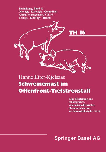 Produktbild: Schweinemast im Offenfront-Tiefstreustall