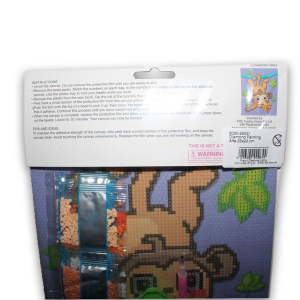 Produktbild: Diamond Painting Affe 25x20cm
