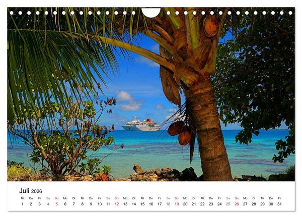 Produktbild: Expeditions-Kreuzfahrten MS BREMEN und MS HANSEATIC (Wandkalender 2026 DIN A4 quer), CALVENDO Monatskalender