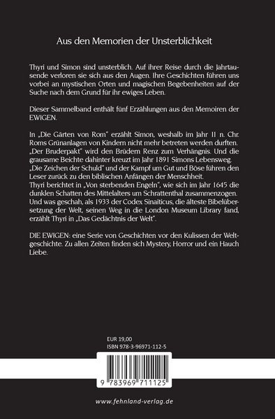 Produktbild: DIE EWIGEN. Erinnerungen an die Unsterblichkeit