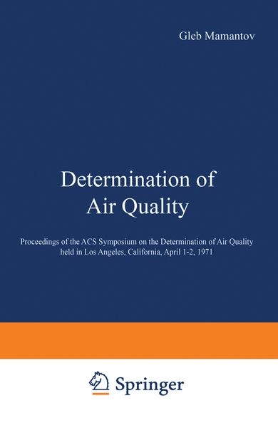 Produktbild: Determination of Air Quality