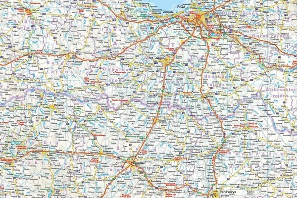 Produktbild: Reise Know-How Landkarte Baltikum | Baltic States (1:600.000): Estland, Lettland, Litauen und Region Kaliningrad