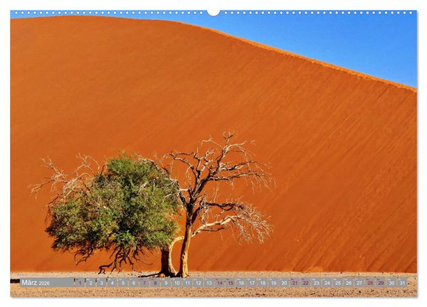 Produktbild: Namibia &ndash; Auf dem Weg ins Sossusvlei (Wandkalender 2026 DIN A2 quer), CALVENDO Monatskalender