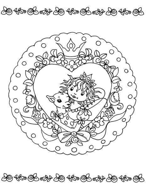 Produktbild: Malblock mit Glitzersteinchen: Mandalas