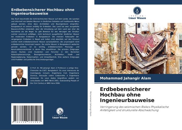 Erdbebensicherer Hochbau ohne Ingenieurbauweise, Taschenbuch von Mohammad Jahangir Alam, Verlag Unser Wissen, 9786208151591
