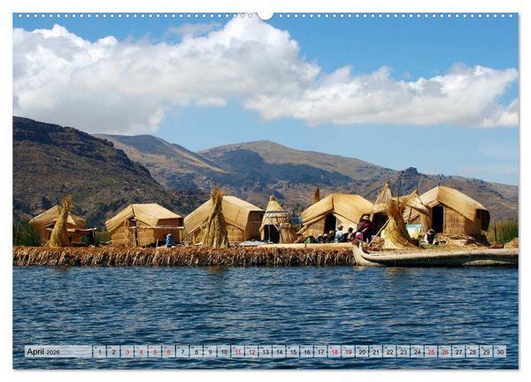 Produktbild: Abenteuer Anden - Peru und Bolivien (Wandkalender 2026 DIN A2 quer), CALVENDO Monatskalender